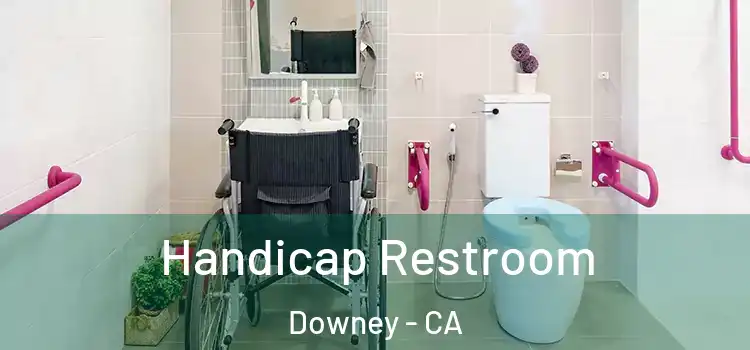 Handicap Restroom Downey - CA